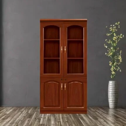 2 Door Executive Mahogany Cabinet – Elegant Storage for Modern Offices Enhance your workspace with the 2 Door Executive Mahogany Cabinet, a perfect blend of style, durability, and functionality. Crafted with a premium mahogany finish, this cabinet adds a warm, professional touch to any office while providing ample storage for files, documents, and office essentials. Its sturdy construction and lockable doors ensure long-lasting use and secure organization, making it ideal for executive offices and corporate environments. Key Features: 2 spacious lockable doors for secure document storage Premium mahogany finish for a classic executive look Ample internal shelving for organized file management Durable construction for long-term reliability Sleek, professional design suitable for offices and boardrooms