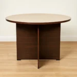 120cm round table brown, 1.2m round office table, brown meeting table round, round conference table 120cm, wooden round table office 1.2m, office discussion table round brown, small meeting table round 120cm, modern round office table brown, round dining table 120cm wood, office furniture round table brown, round table for meetings 1.2m, collaborative office table round, compact round table office brown, MDF round table 120cm, breakout area round table office, lounge table round brown finish, hospitality round table 120cm, durable round table wood office, standard round table 1.2m brown, office meeting furniture round table.