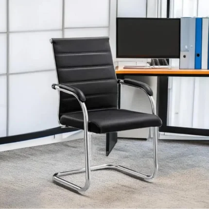 office leather waiting chair, leather reception chair office, visitor chair leather office, waiting room chair leather seating, executive guest chair leather, office lounge chair leather, comfortable leather visitor chair office, reception seating leather chair, modern office waiting chair leather, corporate guest chair leather upholstery, office furniture leather waiting seat, padded leather chair for reception, stylish office guest seating leather, durable waiting chair leather office.