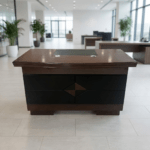 1.2 Meter Mahogany Secretarial Desk – Compact & Elegant Workspace Enhance your office with this 1.2 Meter Mahogany Secretarial Desk, designed to offer both functionality and classic style. Featuring a rich mahogany finish, it brings warmth and sophistication to any workspace while providing a practical solution for daily tasks. Its compact 1.2-meter design makes it ideal for smaller offices or home setups, without compromising on workspace efficiency. Built from high-quality materials, this desk ensures durability, stability, and long-term use. Key Features: Elegant mahogany finish for a timeless look Compact 1.2 meter size ideal for limited spaces Durable and sturdy construction Smooth work surface for everyday tasks Professional and space-efficient design Perfect for: Offices, reception areas, home workspaces, and administrative use