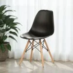 Black Eames Dining Chair, black Eames dining chair, Eames dining chair, black dining chair, modern dining chair, Eames style chair, plastic dining chair, contemporary dining chair, molded dining chair, dining room chair, kitchen dining chair, Scandinavian dining chair, minimalist dining chair, modern kitchen chair, dining furniture chair, black plastic chair, Eames side chair, home dining chair, stylish dining chair, dining table chair, dining seating chair, ergonomic dining chair, comfortable dining chair, modern home chair, contemporary kitchen chair, dining room furniture, family dining chair, dining chair with wooden legs, designer dining chair, modern furniture chair, premium dining chair, restaurant dining chair, café dining chair, hospitality dining chair, commercial dining chair, stackable dining chair, black molded chair, elegant dining chair, modern plastic dining chair, decorative dining chair, dining chair for home, dining chair for restaurants, dining chair for cafés, living room accent chair, dining area chair, home furniture chair, wooden leg dining chair, black contemporary chair, stylish kitchen chair, modern seating chair, Eames inspired chair, Scandinavian furniture chair, dining chair with ergonomic seat, durable dining chair, black side chair, premium home chair, minimalist furniture chair, dining room seating