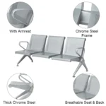 Heavy Duty Linked Chair - Image 4