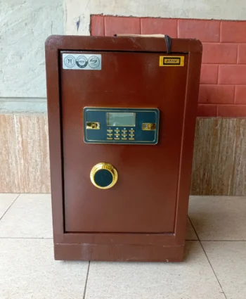 90Kgs Fireproof Digital Safe  The 90Kgs Fireproof Digital Safe is a heavy-duty security solution designed to protect important documents, cash, valuables, business records, and other sensitive items from unauthorized access and fire-related damage. With its substantial weight, robust steel construction, fire-resistant design, and electronic digital locking system, this safe is suitable for offices, businesses, financial institutions, hotels, homes, and other environments requiring dependable security. Its digital keypad provides convenient keyless access, while the strong locking mechanism helps provide an additional layer of protection for valuable belongings and confidential documents. Key Features Heavy-duty 90kg fireproof safe Fire-resistant construction for enhanced document protection Programmable digital electronic keypad Secure locking mechanism for controlled access Strong steel body and reinforced door Suitable for storing cash, certificates, contracts, files, passports, and valuables Interior shelving for organized storage Solid construction designed for commercial and residential use Durable finish for long-term performance Suitable for offices, banks, hotels, businesses, and homes Specifications Product Type: Fireproof Digital Safe Weight: Approximately 90kg Locking System: Electronic Digital Keypad Construction: Heavy-Duty Steel Fire Protection: Fire-Resistant Insulation Door: Reinforced Steel Door Interior: Storage Shelves/Compartments Access: Programmable Digital Code Installation: Floor or secure anchoring recommended Application: Office, Business, Home, Hotel, Institution Colour: Usually Black, Grey, or Dark Finish Benefits Enhanced security: Helps protect valuable items from unauthorized access. Fire protection: Fire-resistant construction helps protect important contents during a fire. Convenient access: Digital keypad entry eliminates the need to carry a traditional key. Organized storage: Interior shelving makes it easier to arrange documents and valuables. Heavy-duty design: Its substantial weight and robust steel construction make it suitable for demanding environments.