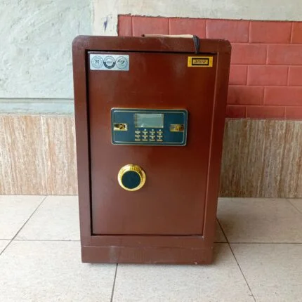 90Kgs Fireproof Digital Safe  The 90Kgs Fireproof Digital Safe is a heavy-duty security solution designed to protect important documents, cash, valuables, business records, and other sensitive items from unauthorized access and fire-related damage. With its substantial weight, robust steel construction, fire-resistant design, and electronic digital locking system, this safe is suitable for offices, businesses, financial institutions, hotels, homes, and other environments requiring dependable security. Its digital keypad provides convenient keyless access, while the strong locking mechanism helps provide an additional layer of protection for valuable belongings and confidential documents. Key Features Heavy-duty 90kg fireproof safe Fire-resistant construction for enhanced document protection Programmable digital electronic keypad Secure locking mechanism for controlled access Strong steel body and reinforced door Suitable for storing cash, certificates, contracts, files, passports, and valuables Interior shelving for organized storage Solid construction designed for commercial and residential use Durable finish for long-term performance Suitable for offices, banks, hotels, businesses, and homes Specifications Product Type: Fireproof Digital Safe Weight: Approximately 90kg Locking System: Electronic Digital Keypad Construction: Heavy-Duty Steel Fire Protection: Fire-Resistant Insulation Door: Reinforced Steel Door Interior: Storage Shelves/Compartments Access: Programmable Digital Code Installation: Floor or secure anchoring recommended Application: Office, Business, Home, Hotel, Institution Colour: Usually Black, Grey, or Dark Finish Benefits Enhanced security: Helps protect valuable items from unauthorized access. Fire protection: Fire-resistant construction helps protect important contents during a fire. Convenient access: Digital keypad entry eliminates the need to carry a traditional key. Organized storage: Interior shelving makes it easier to arrange documents and valuables. Heavy-duty design: Its substantial weight and robust steel construction make it suitable for demanding environments.
