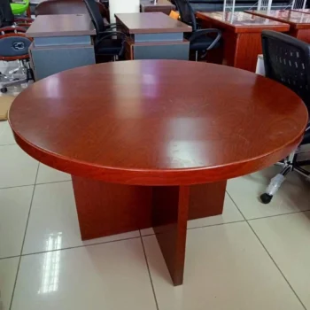 Mahogany Round Office Table, mahogany round office table, round office table, mahogany office table, round meeting table, office meeting table, office conference table, round conference table, discussion table, collaborative office table, boardroom table, office collaboration table, executive meeting table, office furniture table, wooden office table, professional office table, business meeting table, corporate meeting table, commercial office table, office breakout table, round wooden table, office discussion desk, office workspace table, modern office table, contemporary office table, premium office table, executive office furniture, office collaboration furniture, office seminar table, office presentation table, office table with premium mahogany finish, office table with durable construction, office table with scratch resistant surface, office table with sturdy base, office table with reinforced structure, office table with quality craftsmanship, office table with polished finish, office table with elegant wood grain, office table with modern design, office table with contemporary styling, office table with dependable durability, office table with commercial grade quality, office table with spacious tabletop, office table with stable pedestal base, office table with practical functionality, office table with quality materials