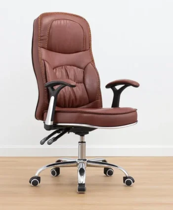 Brown Generic Leather Office Chair, brown generic leather office chair, brown leather office chair, leather office chair, executive office chair, office desk chair, computer office chair, swivel office chair, ergonomic office chair, managerial office chair, executive leather chair, office task chair, adjustable office chair, office workstation chair, office seating chair, office computer chair, professional office chair, business office chair, commercial office chair, corporate office chair, office furniture chair, brown executive chair, leather desk chair, office manager chair, office swivel chair, ergonomic desk chair, home office chair, executive seating chair, office chair with armrests, office chair with lumbar support, office chair with padded seat, office chair with high back support, office chair with adjustable height, office chair with tilt mechanism, office chair with reclining backrest, office chair with premium leather upholstery, office chair with sturdy five star base, office chair with smooth rolling casters, office chair with durable frame, office chair with reinforced construction, office chair with quality craftsmanship, office chair with premium finish