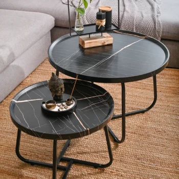 Twin Nesting Coffee Table, Nesting Coffee Table Kenya, Modern Coffee Table, Round Nesting Tables, Marble Coffee Table Kenya, Wooden Coffee Table, Living Room Coffee Table, Reception Coffee Table, Office Lounge Table, Contemporary Coffee Table, Space Saving Coffee Table, Nesting Side Tables, Metal Frame Coffee Table, Home Furniture Kenya, Luxury Coffee Table, Designer Coffee Table, Minimalist Coffee Table, Coffee Table Set, Office Furniture Kenya, Tamco Furniture Kenya