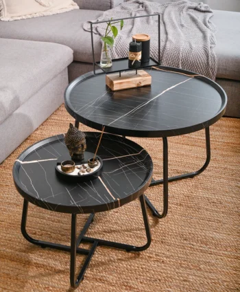 Twin Nesting Coffee Table, Nesting Coffee Table Kenya, Modern Coffee Table, Round Nesting Tables, Marble Coffee Table Kenya, Wooden Coffee Table, Living Room Coffee Table, Reception Coffee Table, Office Lounge Table, Contemporary Coffee Table, Space Saving Coffee Table, Nesting Side Tables, Metal Frame Coffee Table, Home Furniture Kenya, Luxury Coffee Table, Designer Coffee Table, Minimalist Coffee Table, Coffee Table Set, Office Furniture Kenya, Tamco Furniture Kenya