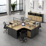 4 Way Curved Modular Workstation, 4 Person Office Workstation Kenya, Modular Office Workstation, Office Cubicles Kenya, Curved Office Desk, Shared Office Desk, Collaborative Workstation, Open Plan Office Furniture, Office Workstation with Dividers, Four Seater Workstation, Call Centre Workstation, Corporate Office Furniture Kenya, Office Desk Cluster, Modern Office Workstation, Ergonomic Workstation, Office Cubicle System, Team Workstation, Commercial Office Furniture, Office Furniture Kenya, Tamco Office Furniture