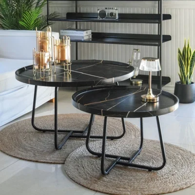 Twin Nesting Coffee Table, Nesting Coffee Table Kenya, Modern Coffee Table, Round Nesting Tables, Marble Coffee Table Kenya, Wooden Coffee Table, Living Room Coffee Table, Reception Coffee Table, Office Lounge Table, Contemporary Coffee Table, Space Saving Coffee Table, Nesting Side Tables, Metal Frame Coffee Table, Home Furniture Kenya, Luxury Coffee Table, Designer Coffee Table, Minimalist Coffee Table, Coffee Table Set, Office Furniture Kenya, Tamco Furniture Kenya