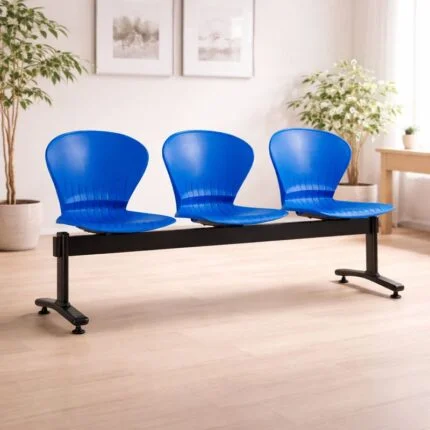 Ergonomic Blue Plastic Waiting Bench, Blue Plastic Waiting Bench Kenya, Plastic Waiting Bench, Reception Waiting Bench Kenya, Hospital Waiting Bench, Clinic Waiting Bench, Office Waiting Bench, Airport Waiting Seating, Bank Waiting Bench, School Waiting Bench, Polypropylene Waiting Bench, Heavy Duty Waiting Bench, Commercial Waiting Seating, Reception Furniture Kenya, Public Seating Bench, Institutional Waiting Chair, Office Furniture Kenya, Waiting Room Furniture, Steel Frame Waiting Bench, Tamco Office Furniture
