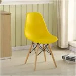 Yellow Plastic Eames Chair, Eames Chair Kenya, Yellow Dining Chair, Plastic Eames Chair Kenya, Modern Dining Chair, Scandinavian Chair Kenya, Polypropylene Dining Chair, Café Chair Kenya, Restaurant Chair, Office Visitor Chair, Accent Chair Kenya, Contemporary Dining Chair, Home Dining Furniture, Study Chair Kenya, Modern Plastic Chair, Designer Chair Kenya, Commercial Seating, Dining Furniture Kenya, Home Furniture Kenya, Tamco Furniture Kenya