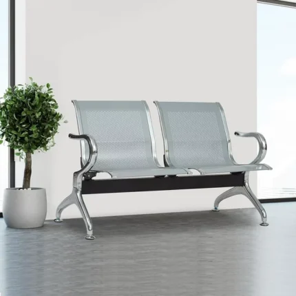 2 Seater Metallic Airport Bench, 2 Seater Airport Bench Kenya, Metallic Waiting Bench Kenya, Steel Airport Bench, 2 Seater Waiting Bench, Airport Seating Kenya, Office Waiting Bench, Hospital Waiting Bench, Clinic Waiting Bench, Bank Waiting Bench, Reception Bench Kenya, Bus Terminal Bench, Railway Station Bench, Perforated Metal Bench, Heavy Duty Waiting Bench, Public Seating Kenya, Commercial Waiting Bench, Institutional Seating, Office Furniture Kenya, Tamco Office Furniture