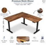 1.4M Electric Adjustable Curved Desk, Electric Standing Desk, Height Adjustable Desk, Motorized Office Desk, Curved Office Desk, Ergonomic Standing Desk, Electric Height Adjustable Table, Sit Stand Desk, Modern Office Desk, Executive Standing Desk, Adjustable Workstation, Home Office Desk, Computer Desk, Ergonomic Work Desk, Motorized Standing Table, Height Adjustable Workstation, Contemporary Office Furniture, Professional Office Desk, Office Workstation, Electric Lift Desk, Sit Stand Workstation, Modern Computer Table, Spacious Office Desk, Premium Office Furniture, Adjustable Computer Desk, Work From Home Desk, Executive Office Furniture, Ergonomic Computer Workstation, Electric Office Table, Curved Standing Desk. The 1.4M Electric Adjustable Curved Desk is a modern and ergonomic workstation designed to provide flexibility, comfort, and convenience for both professional and home office environments. Featuring a spacious 1.4-metre desktop and a stylish curved design, this desk provides ample working space for computers, monitors, documents, and essential office accessories while creating a clean and professional appearance. Its electric height-adjustment system allows users to easily raise or lower the desk to their preferred working position, making it suitable for both sitting and standing throughout the workday. The ergonomic design promotes a more comfortable working setup and allows the desk height to be customised for different users. Ideal for offices, executive workspaces, home offices, study areas, and modern workstations, this electric adjustable desk combines functionality, contemporary style, and versatile height adjustment to create a practical workspace for everyday use.