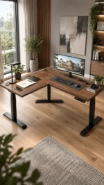 1.4M Electric Adjustable Curved Desk, Electric Standing Desk, Height Adjustable Desk, Motorized Office Desk, Curved Office Desk, Ergonomic Standing Desk, Electric Height Adjustable Table, Sit Stand Desk, Modern Office Desk, Executive Standing Desk, Adjustable Workstation, Home Office Desk, Computer Desk, Ergonomic Work Desk, Motorized Standing Table, Height Adjustable Workstation, Contemporary Office Furniture, Professional Office Desk, Office Workstation, Electric Lift Desk, Sit Stand Workstation, Modern Computer Table, Spacious Office Desk, Premium Office Furniture, Adjustable Computer Desk, Work From Home Desk, Executive Office Furniture, Ergonomic Computer Workstation, Electric Office Table, Curved Standing Desk. The 1.4M Electric Adjustable Curved Desk is a modern and ergonomic workstation designed to provide flexibility, comfort, and convenience for both professional and home office environments. Featuring a spacious 1.4-metre desktop and a stylish curved design, this desk provides ample working space for computers, monitors, documents, and essential office accessories while creating a clean and professional appearance. Its electric height-adjustment system allows users to easily raise or lower the desk to their preferred working position, making it suitable for both sitting and standing throughout the workday. The ergonomic design promotes a more comfortable working setup and allows the desk height to be customised for different users. Ideal for offices, executive workspaces, home offices, study areas, and modern workstations, this electric adjustable desk combines functionality, contemporary style, and versatile height adjustment to create a practical workspace for everyday use.