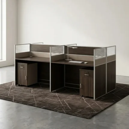 4-way dark wood modular workstation, 4-way modular workstation, dark wood modular office workstation, 4 person office workstation, four person workstation desk, modular workstation desk, team workstation desk, shared office workstation, collaborative office desk, modern office workstation, contemporary office furniture, dark wood office furniture, premium office workstation, professional office desk, commercial office furniture, corporate workstation, staff workstation, employee workstation, open office workstation, office work desk, multi-person office desk, modular office desk system, office desk partition, workstation with storage, functional office furniture, stylish office workstation, elegant dark wood desk, durable office workstation, space-saving office furniture, modern workspace furniture, business office furniture, executive office furniture, office furniture for companies, office furniture for businesses, office furniture Kenya, office workstations Kenya, modular office furniture Kenya, dark wood office furniture Kenya, office desks Kenya, workstation desks Kenya, office furniture Nairobi, office workstation Nairobi, modular workstation Nairobi, dark wood workstation Nairobi, office desks Nairobi, modern office furniture Nairobi, corporate office furniture Nairobi, commercial office furniture Nairobi, business furniture Nairobi, workplace furniture Nairobi, office interior furniture Nairobi, workspace solutions Nairobi,