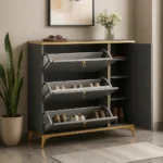 Modern Space Organiser Shoe Rack, Modern Shoe Rack, Shoe Organizer, Shoe Storage Rack, Space Saving Shoe Rack, Home Shoe Organizer, Entryway Shoe Rack, Footwear Storage, Multi Tier Shoe Rack, Compact Shoe Rack, Stylish Shoe Storage, Bedroom Shoe Rack, Hallway Shoe Rack, Living Room Organizer, Entryway Organizer, Household Storage Rack, Durable Shoe Organizer, Large Capacity Shoe Rack, Minimalist Shoe Rack, Modern Home Storage, Practical Shoe Storage, Neat Shoe Organizer, Shoe Display Rack, Vertical Shoe Rack, Easy Access Shoe Storage, Space Efficient Organizer, Home Furniture, Storage Solution, Shoe Stand, Organised Home. The Modern Space Organiser Shoe Rack is a stylish and practical storage solution designed to keep your footwear neatly arranged while making the most of your available space. With its modern design and efficient storage layout, it is ideal for bedrooms, entryways, hallways, living rooms, apartments, offices, and other areas where shoes need to be organised. The multiple storage levels provide convenient space for different types of footwear, helping reduce clutter and keeping shoes easy to find and access. Its compact design allows you to maximise vertical space without taking up too much floor area, making it suitable for both small and spacious homes. The clean and contemporary appearance complements a wide range of interior décor styles, while the practical structure makes everyday shoe storage simple and convenient. Perfect for maintaining a tidy and organised home, this shoe rack combines functionality, space efficiency, and modern style in one useful storage solution.