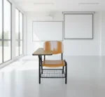 School Furniture Chair With Writing Pad - Image 3