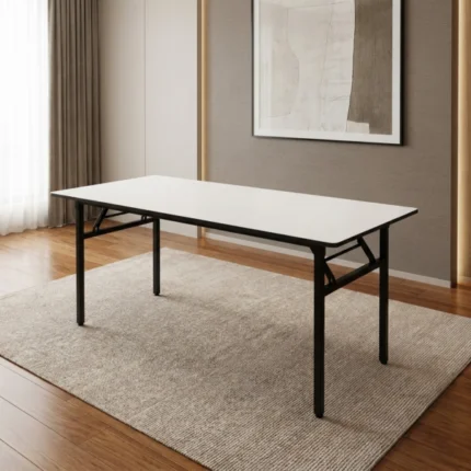 1.8M Foldable Training Table is a practical, durable, versatile, and space-saving furniture solution designed for training rooms, conference rooms, meeting rooms, classrooms, seminar halls, workshops, offices, boardrooms, examination rooms, event venues, institutions, and multipurpose spaces, featuring a convenient 1.8-metre length that provides generous working and writing space for trainees, students, employees, delegates, and guests, the foldable design makes the table easy to set up, fold, move, transport, and store when not in use, making it an ideal choice for businesses and institutions that frequently change room layouts or need flexible furniture solutions, its spacious tabletop can comfortably accommodate laptops, notebooks, training materials, documents, stationery, refreshments, and other essential items, making it suitable for corporate training sessions, educational classes, workshops, seminars, conferences, presentations, staff meetings, examinations, group discussions, and temporary workstations, the sturdy construction is designed to provide reliable support during regular commercial and institutional use while the practical folding mechanism helps maximize available floor space, when folded, the table requires less storage space and can be conveniently kept in a store, training room, office, classroom, or event facility until needed, its professional appearance allows it to blend easily with office furniture, conference chairs, training chairs, classroom chairs, executive furniture, and other commercial furnishings, the 1.8M Foldable Training Table is especially suitable for organizations looking for flexible, easy-to-manage, durable, and cost-effective tables for frequently changing environments, it can also be arranged in different configurations such as classroom style, boardroom style, group training layouts, seminar arrangements, examination rows, workshop stations, and collaborative workspaces, making it a highly versatile choice for modern offices and institutions, 1.8 metre foldable table, 1.8M training table, foldable training table, folding training table, office training table, conference table, meeting table, seminar table, classroom table, workshop table, training room furniture, conference room furniture, office furniture, institutional furniture, school furniture, classroom furniture, commercial table, multipurpose table, portable training table, space saving table, folding office table, collapsible table, meeting room table, boardroom table, seminar furniture, corporate training furniture, education furniture, examination table, event table, workshop furniture, professional office table, durable training table, flexible office furniture, movable table, easy storage table, reusable training table, staff training table, conference furniture, corporate office furniture, Nairobi office furniture, Nairobi training tables, Nairobi conference tables, Kenya office furniture, Kenya training furniture, Kenya conference furniture, commercial furniture Nairobi, institutional furniture Kenya, school furniture Nairobi, office tables Nairobi, training room furniture Kenya, conference room furniture Nairobi, East Africa office furniture, Nairobi, Nairobi Kenya, Kenya, East Africa, Westlands Nairobi, Kilimani Nairobi, Kileleshwa Nairobi, Lavington Nairobi, Parklands Nairobi, Karen Nairobi, Runda Nairobi, Gigiri Nairobi, Muthaiga Nairobi, Nairobi CBD, South C Nairobi, South B Nairobi, Langata Nairobi, Embakasi Nairobi, Thika, Kiambu, Ruaka, Mombasa, Kisumu, Nakuru, Eldoret, Machakos, Kitengela, Naivasha