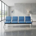 4-Seater Padded Office Reception Bench - Image 5