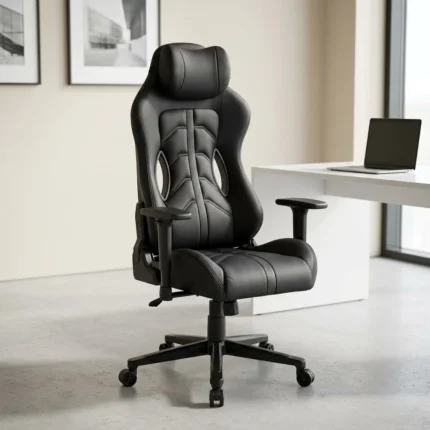 High Back Leather Gaming Chair, premium high back gaming chair, luxury leather gaming chair, ergonomic gaming chair, executive gaming chair, high back leather office chair, comfortable gaming chair with back support, adjustable gaming chair, reclining gaming chair, modern gaming chair for PC setup, professional gaming chair, padded leather gaming chair, durable gaming chair for gamers, stylish black leather gaming chair, high back computer chair, ergonomic computer gaming seat, executive leather chair for office and gaming, premium gaming furniture, comfortable chair for long gaming sessions, adjustable height gaming chair, swivel gaming chair with armrests, luxury computer chair, gaming chair for home office, high quality leather gaming chair in Kenya, affordable gaming chairs in Nairobi, leather gaming chair for sale in Kenya, premium gaming chairs in Nairobi, gaming chairs in Nairobi CBD, gaming chairs in Westlands, office and gaming chairs in Kilimani, gaming furniture in Karen, gaming chairs in Lavington, computer chairs in Parklands, ergonomic chairs in Upper Hill, office furniture suppliers in Nairobi, gaming accessories in Kenya, computer furniture in Kenya, modern office chairs in Nairobi, gaming chairs in Kenya, executive chairs in Nairobi, home office furniture in Kenya, premium furniture in Nairobi, gaming equipment in East Africa, stylish gaming chair for professional gamers, high back leather chair for comfortable gaming, ergonomic gaming seat for work and entertainment, executive gaming chair for office and home use, adjustable leather chair for computer desks, comfortable gaming chair for long hours of sitting, luxury high back chair for gaming rooms and workstations, durable gaming chair with padded armrests and supportive backrest, modern leather gaming chair designed to enhance comfort and style, premium high back gaming chair ideal for gaming setups home offices study rooms and professional workspaces, upgrade your gaming experience with a stylish high back leather gaming chair that combines comfort functionality and a sophisticated appearance, shop quality gaming chairs in Nairobi and across Kenya for a comfortable and professional gaming setup.