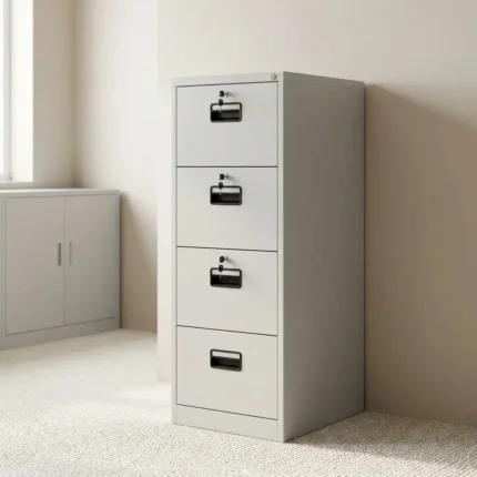 Vertical Metal 4-Drawer File Cabinet, durable metal filing cabinet, high-quality steel office cabinet, four-drawer document storage cabinet, vertical office filing system, lockable metal filing cabinet, professional office storage furniture, heavy-duty steel filing cabinet, office document organizer, secure paperwork storage cabinet, business records management solution, space-saving vertical storage cabinet, home office filing furniture, commercial office filing cabinet, administrative document storage unit, modern office organization furniture, letter-size file storage cabinet, office paperwork management system, sturdy metal drawer cabinet, professional workspace organizer, business office furniture, secure records storage solution, compact vertical filing cabinet, long-lasting steel storage furniture, office supplies organization cabinet, document archiving cabinet, corporate filing system, efficient office storage solution, multipurpose metal storage cabinet, workplace document management furniture, office equipment storage solution, four-tier filing cabinet, durable office organization system, professional records filing furniture, functional office storage unit, metal drawer storage organizer, business document filing solution, office productivity furniture, reliable document storage equipment, modern workspace filing cabinet, commercial records organization cabinet, Office workspace, home office, corporate office, business premises, administrative office, reception area, records management room, filing room, document storage room, accounting department, human resources department, legal office, government office, school administration office, university administrative office, hospital administration department, medical records department, bank office, insurance office, commercial workspace, coworking space, small business office, corporate headquarters, archive room, warehouse administration office, customer service department, executive office, private office, professional study room, business center, office supply department, institutional workplace, municipal office, public administration building, financial services office, law firm office, educational institution, healthcare facility, retail business office, manufacturing company office, property management office, nonprofit organization office, shared office environment, document processing center, office furniture showroom, office equipment store, Nairobi business district, Nairobi commercial offices, Kenya corporate workplaces, Kenyan small businesses, professional offices across Kenya, commercial establishments in Nairobi, office furniture suppliers in Kenya.