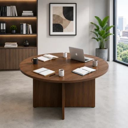 1.2M Round Conference Office Table, 1.2 metre round conference table, 1200mm round office meeting table, modern round conference table, executive office meeting table, premium round office table, circular conference room table, stylish round meeting table, contemporary office furniture, professional conference room furniture, round boardroom table, compact meeting room table, elegant round office desk, durable wooden conference table, luxury office meeting furniture, modern circular office table, round office discussion table, business meeting table for offices, round table for corporate meetings, high-quality conference table in Kenya, affordable office conference tables in Nairobi, round meeting tables for sale in Kenya, office furniture in Nairobi, conference tables in Nairobi CBD, executive office furniture in Westlands, conference tables in Kilimani, office tables in Upper Hill, modern office furniture in Karen, meeting room furniture in Lavington, conference tables in Parklands, office furniture suppliers in Kenya, corporate furniture in Nairobi, business furniture in Kenya, boardroom tables in Nairobi, office tables in Nairobi, conference room furniture in Kenya, round office tables in East Africa, professional meeting furniture in Nairobi, compact round conference table for small meeting rooms, 1.2M round office table for business discussions, elegant circular conference table for corporate offices, modern round meeting table for collaborative workspaces, durable conference table for offices institutions and businesses, stylish round office table ideal for interviews consultations and team meetings, space-efficient 1200mm conference table designed for professional environments, premium round conference table that enhances office appearance and encourages face-to-face communication, functional 1.2 metre round conference office table suitable for meeting rooms training spaces reception areas and executive offices, high-quality round office furniture combining durability practicality and contemporary design, upgrade your workspace with a stylish 1.2M round conference office table ideal for productive meetings professional discussions and collaborative business environments, shop modern conference tables and office furniture in Nairobi and across Kenya.
