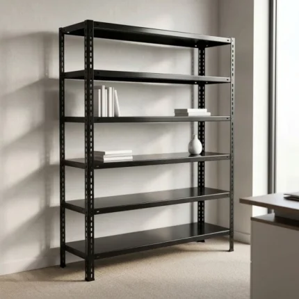 6-Tier Metal Storage Rack and Bookshelf, six-tier metal shelving unit, heavy-duty metal storage rack, industrial metal bookshelf, durable steel shelving rack, six-level storage shelf, multipurpose metal bookshelf, office storage rack, modern metal bookcase, commercial storage shelving, sturdy steel bookshelf, metal display rack, office organization shelving unit, space-saving storage rack, freestanding metal bookshelf, contemporary office shelving, high-quality metal storage furniture, industrial-style bookshelf, six-tier book storage unit, heavy-duty steel rack, versatile storage shelving system, metal utility shelving, office file storage rack, document organization shelf, warehouse storage rack, home office bookshelf, commercial metal shelving unit, modern storage furniture, durable multipurpose rack, metal library bookshelf, professional office storage solution, reinforced steel shelving unit, open-frame metal bookcase, vertical storage organizer, office supplies shelving rack, stationery storage shelf, archive storage shelving, business document storage rack, retail display shelving unit, showroom product display rack, garage storage shelving, workshop organization rack, industrial shelving furniture, metal book display stand, study room bookshelf, classroom storage rack, school library shelving, six-level metal organizer, functional office furniture, strong and stable storage rack, metal shelving for books and files, contemporary storage organizer, professional workspace furniture, versatile steel storage cabinet alternative, commercial shelving solution, modern industrial furniture, durable book and document rack, vertical space-saving shelving system, heavy-duty multipurpose storage unit, organized workspace shelving, six-tier office storage furniture,Corporate office, home office, office reception area, administrative office, records room, filing room, document storage room, archive room, school library, university library, classroom, kindergarten classroom, nursery school, educational institution, school administration office, college study area, university office, training center, resource room, reading room, public library, private library, study room, home study area, living room, bedroom, home library, apartment, residential office, commercial office building, corporate headquarters, coworking space, business center, stationery room, accounting department, human resources office, finance department, legal office, government office, public administration building, hospital administration office, medical records room, clinic office, laboratory storage area, warehouse, stockroom, retail shop, supermarket storage area, showroom, office furniture showroom, workshop, garage, industrial facility, factory storage area, distribution center, archive facility, business premises, hotel administration office, hospitality storage area, Nairobi corporate offices, Nairobi schools and libraries, Kenya educational institutions, Kenyan commercial premises, offices across Nairobi, businesses throughout Kenya, warehouse facilities in Kenya, professional workplaces across East Africa, office furniture suppliers in Kenya, modern commercial interiors, institutional storage facilities.