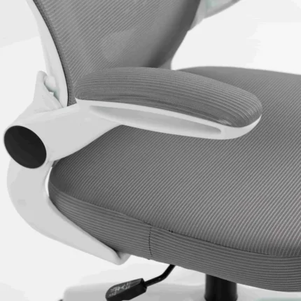 Gray Ergonomic Mesh Office Chair with Flip Armrest is a modern, comfortable, durable, and practical seating solution designed for offices, home workspaces, executive workstations, reception areas, meeting rooms, training rooms, study rooms, call centres, computer labs, coworking spaces, and professional work environments, featuring a breathable mesh backrest that promotes airflow and helps keep the user comfortable during long working hours, the ergonomic design provides supportive seating for daily office tasks such as computer work, typing, reading, meetings, online classes, and administrative duties, while the gray finish gives the chair a professional and contemporary appearance that blends easily with modern office interiors and different desk styles, the flip armrests provide added flexibility by allowing the armrests to be raised when not required, making it easier to move closer to the desk, position the chair under a workstation, or create additional space when the chair is not in use, the practical design makes this chair suitable for employees, managers, students, professionals, and home-office users who require comfortable and adaptable seating, the breathable mesh back helps provide ventilation while the supportive seat is designed for everyday use, making it a suitable choice for busy offices and workspaces, its versatile appearance allows it to complement office desks, computer tables, reception furniture, conference tables, workstations, and other commercial furniture, ideal for businesses looking to improve workplace comfort and productivity while maintaining a clean and professional office appearance, the chair can be used in corporate offices, small businesses, home offices, educational institutions, training centres, technology companies, customer service centres, shared workspaces, libraries, study areas, and administrative departments, Gray ergonomic office chair, gray mesh office chair, ergonomic mesh chair, office chair with flip armrest, mesh office chair, adjustable office chair, comfortable office chair, modern office chair, computer chair, workstation chair, desk chair, professional office chair, breathable mesh chair, flip armrest chair, office seating, ergonomic office furniture, commercial office chair, home office chair, study chair, computer workstation chair, employee office chair, staff chair, meeting room chair, training room chair, coworking chair, reception office chair, corporate office furniture, modern office furniture, comfortable work chair, durable office seating, breathable office seating, flexible office chair, space saving office chair, contemporary office chair, business furniture, executive workstation chair, administrative office chair, Nairobi office chairs, Nairobi ergonomic chairs, Nairobi mesh office chairs, Kenya office chairs, Kenya ergonomic office furniture, Kenya mesh chairs, Nairobi office furniture, commercial furniture Nairobi, corporate furniture Kenya, workstation furniture Nairobi, office seating Kenya, ergonomic furniture Nairobi, business furniture Kenya, East Africa office furniture, Nairobi, Nairobi Kenya, Kenya, East Africa, Westlands Nairobi, Kilimani Nairobi, Kileleshwa Nairobi, Lavington Nairobi, Parklands Nairobi, Karen Nairobi, Runda Nairobi, Gigiri Nairobi, Muthaiga Nairobi, Nairobi CBD, South C Nairobi, South B Nairobi, Langata Nairobi, Embakasi Nairobi, Thika, Kiambu, Ruaka, Mombasa, Kisumu, Nakuru, Eldoret, Machakos, Kitengela, Naivasha